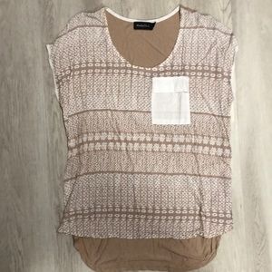 Manaola large blouse, mauve color- NWOT